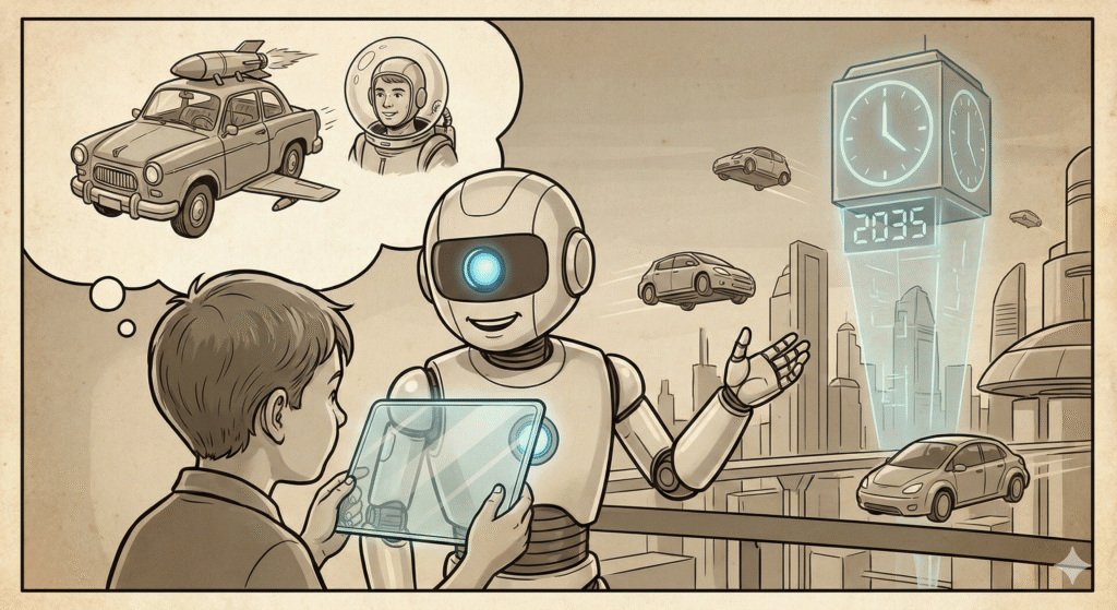 なんか思っていたとは違うSF未来